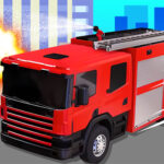 Fire Truck Rescue Driving