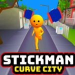 Stickman Curve City